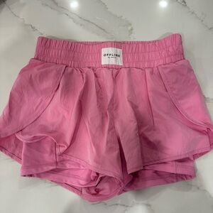 Aerie Pink Athletic Shorts